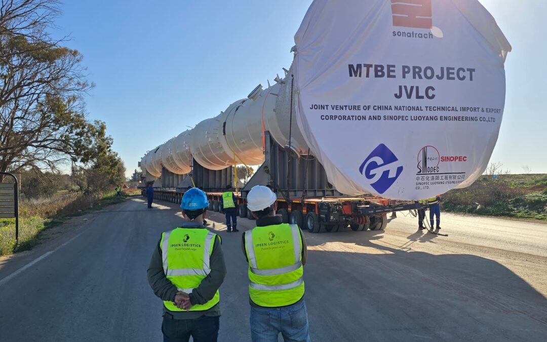 Once again, IPSEN LOGISTICS rises to the challenge ! 🚀 The MTBE (Methyl Tertiary Butyl Ether) Project